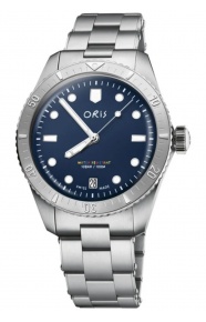 Oris Divers LFP Limited Edition 100 M - ∅38 mm, Esfera azul, brazalete de acero