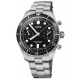 Oris Divers Sixty‑Five Chronograph 100 M - ∅40 mm, Esfera gris, brazalete de acero