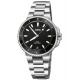 Oris Aquis Date 300 M - ∅36,50 mm, Esfera negra, brazalete de acero