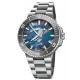 Oris Aquis Date Upcycle Calibre 400 300 M - ∅43,50 mm, Esfera multicolor, brazalete de acero