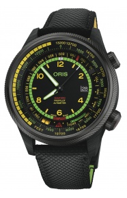 Oris Propilot X BWD Limited Edition 100 M - ∅47 mm, Esfera negra, correa de tela