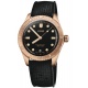 Oris Divers Sixty‑Five Date 100 M - ∅38 mm, Esfera negra, correa de caucho negra