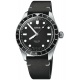 Oris Divers Sixty‑Five 12H Calibre 400 100 M - ∅40 mm, Esfera negra, correa de.piel