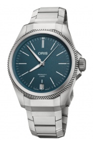 Oris ProPilot X Calibre 400 100 M - ∅39 mm, Esfera azul, brazalete de titanio