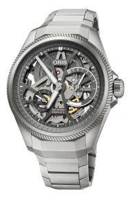 Oris ProPilot X Calibre 115 100 M - ∅44 mm, Esfera gris, brazalete de titanio