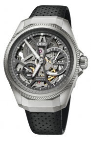 Oris ProPilot X Calibre 115 100 M - ∅44 mm, Esfera gris, correa de piel