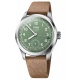 Oris Big Crown Pointer Date Calibre 403 50 M - ∅40 mm, Esfera verde, correa de piel
