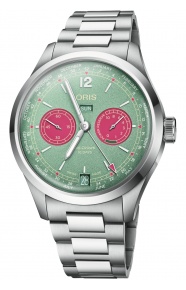 Oris Big Crown Calibre 113 50 M - ∅43 mm, Esfera verde, brazalete de acero