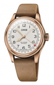Oris Big Crown Father Time Limited Edition 50 M - ∅40 mm, Esfera blanca, correa de piel