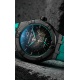 Maurice Lacroix Aikon Automatic Skeleton 45mm Label Noir - 10 ATM, Esfera negra, correa de caucho y correa de piel