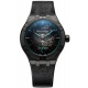 Maurice Lacroix Aikon Automatic Skeleton 45mm Label Noir - 10 ATM, Esfera negra, correa de caucho y correa de piel