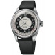 Oris Big Crown Pointer Date Bullseye 50 M - ∅38 mm, Esfera blanca y negra, correa de piel negra