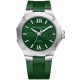 Baume & Mercier Riviera 10618 Automático 100 M - ∅42 mm, Esfera verde, Correa de caucho verde
