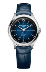 Baume & Mercier Clifton 10833 Automático 50 M - ∅34 mm, Esfera azul, Correa azul