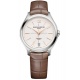 Baume & Mercier Clifton 10831 Automático 50 M - ∅34 mm, Esfera blanco roto, Correa marrón