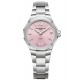 Baume & Mercier Riviera 10812 Cuarzo 50 M - ∅33 mm, Esfera rosa, Brazalete de acero