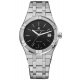 Maurice Lacroix Aikon Quartz ∅40 mm - 10 ATM, Esfera negra, Brazalete de Acero.