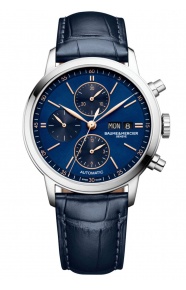 Baume & Mercier Classima 10784 Cronógrafo Automático ∅42 mm - 50 M, Esfera azul, Correa azul