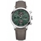 Baume & Mercier Classima 10783 Cronógrafo Automático ∅42 mm - 50 M, Esfera verde, Correa gris