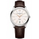 Baume & Mercier Clifton 10793 Automático ∅39 mm - 50 M, Esfera blanco roto, correa marrón