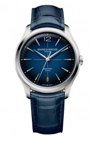 Baume & Mercier Clifton 10771 Automático ∅39 mm - 50 M, Esfera azul, correa azul