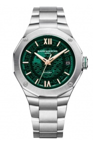 Baume & Mercier Riviera 10770 Automático ∅39 mm - 100 M, Esfera verde, Brazalete de acero