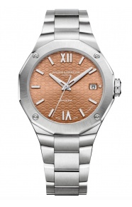 Baume & Mercier Riviera 10764 Automático ∅36 mm - 100 M, Esfera terracota, Brazalete de acero
