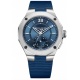 Baume & Mercier Riviera 10761 Automático Mareografo ∅43 mm - 100 M, Esfera azul, Brazalete de acero