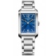 Baume & Mercier Hampton 10754 Cuarzo 43 x 27 mm - 50 M, Esfera azil, Brazalete de acero
