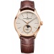 Baume & Mercier Clifton 10736 Automático Fase Lunar ∅39 mm - 50 M, Esfera blanco roto, correa marrón