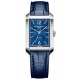 Baume & Mercier Hampton 10732 Cuarzo 43 x 27 mm - 50 M, Esfera azul, correa azul