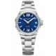 Baume & Mercier Riviera 10727 Cuarzo ∅33 mm - 50 M, Esfera azul, Brazalete de acero