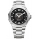 Baume & Mercier Riviera 10702 ∅42 mm - 100 M, Esfera negra, brazalete de acero