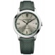 Baume & Mercier Classima 10696 Automático ∅42 mm - 50 M, Esfera plateada, Correa de lona verde