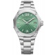 Baume & Mercier Riviera 10683 Cuarzo ∅36 mm - 50 M, Esfera verde, brazalete de acero
