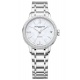 Baume & Mercier Classima 10479 Automátuci Engastado con diamantes ∅31 mm - 50 M, Esfera blanca, Brazalete de acero
