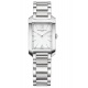 Baume & Mercier Hampton 10473 Cuarzo 50 M, Esfera gris, Brazalete de acero