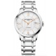 Baume & Mercier Classima 10374 Cuarzo ∅40 mm - 50 M, Esfera plateada, brazalete de acero
