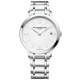 Baume & Mercier Classima 10356 Cuarzo ∅36,5 mm - 50 M, Esfera blanca, brazalete de acero