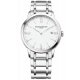 Baume & Mercier Classima 10354 Cuarzo ∅40 mm - 50 M, Esfera blanca, brazalete de acero