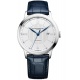 Baume & Mercier Classima 10333 Automático ∅42 mm - 50 M, Esfera plateada, correa azul