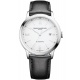 Baume & Mercier Classima 10332 Automático ∅42 mm - 50 M, Esfera plateada, correa negra