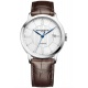 Baume & Mercier Classima 10214 Automático ∅40 mm - 50 M, Esfera plateada, correa marrón