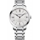 Baume & Mercier Classima 10883 Cuarzo, Fecha ∅40 mm - 50 M, Esfera plateada, brazalete de acero