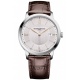 Baume & Mercier Classima 10884 Cuarzo, Fecha ∅40 mm - 50 M, Esfera blanca, correa marrón
