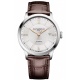 Baume & Mercier Classima 10853 Automático, Fecha ∅40 mm - 50 M, Esfera plateada, correa marrón