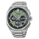 Seiko Astron GPS Solar 5X63 Crystal Green E.L. ∅43,4 mm - 100M, Esfera verde, brazalete de titanio