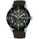 Seiko 5 Sports Field 41 mm Nylon Esfera Caqui ∅41 mm - 100M, Esfera caqui, correa de nylon verde