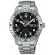 Seiko 5 Sports Field 41 mm Acero Esfera Negra ∅41 mm - 100M, Esfera negra, brazalete de acero