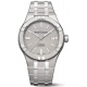 Maurice Lacroix Aikon Automatic Titanium ∅42 mm - 200 M, Esfera gris, brazalete de titanio